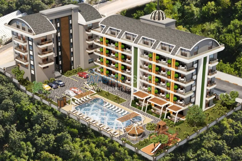 Новый проект комфортабельных квартир в Оба  1 