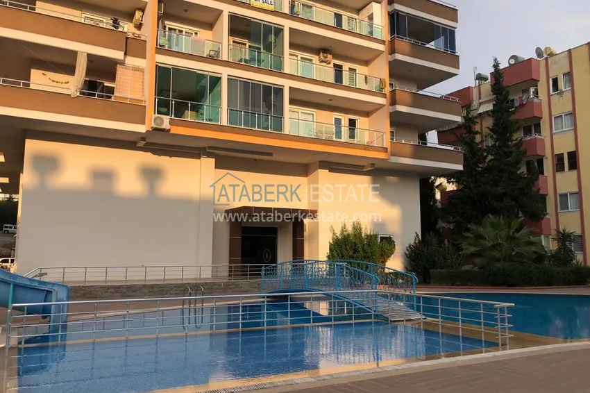 Аренда квартиры в Махмутларе D-87 с открытым видом на море  4 