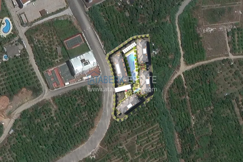 Новый инвестиционный проект жилого комплекса в районе Оба 32 