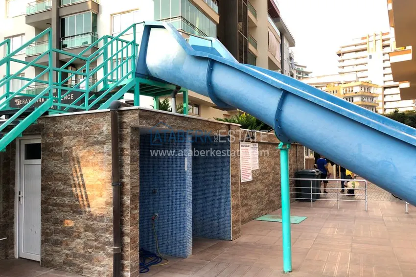 Аренда квартиры в Махмутларе D-87 с открытым видом на море  7 