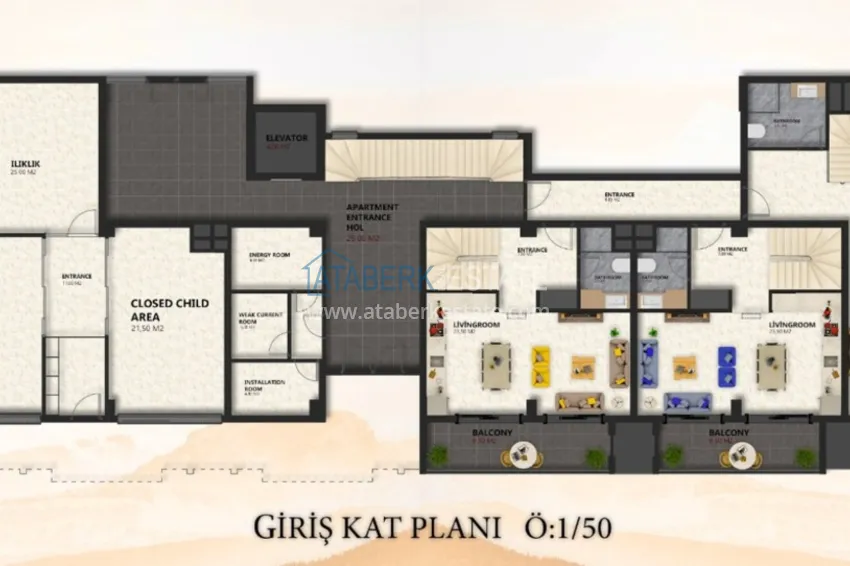 Приобрести Новый проект комфортабельных квартир в Оба  1 