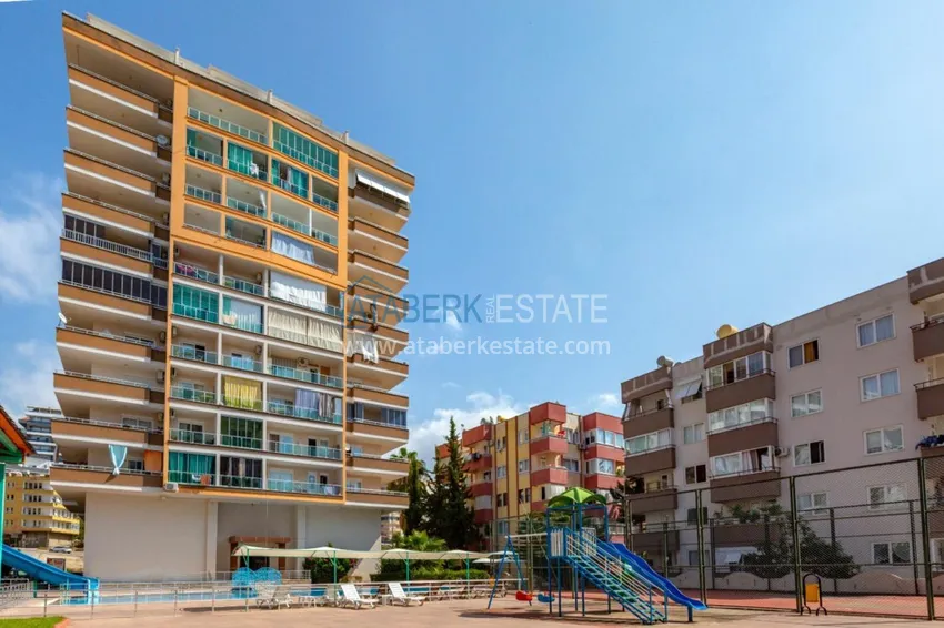 Аренда квартиры в Махмутларе D-87 с открытым видом на море  9 