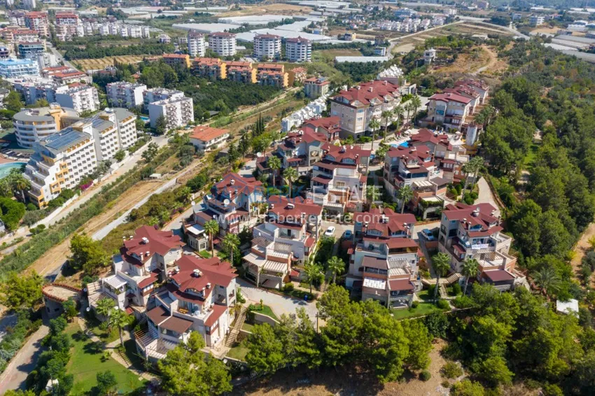 Квартира в Авсалларе с мебелью, личной сауной в клубном комплексе европейского типа 39 