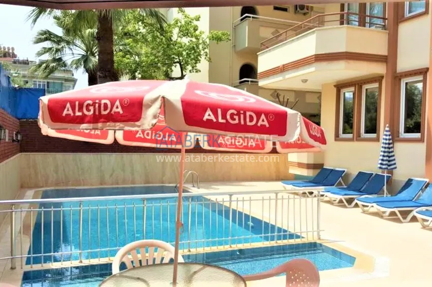 Квартиры в центре Алании полностью меблированные в комплексе с бассейном 5 