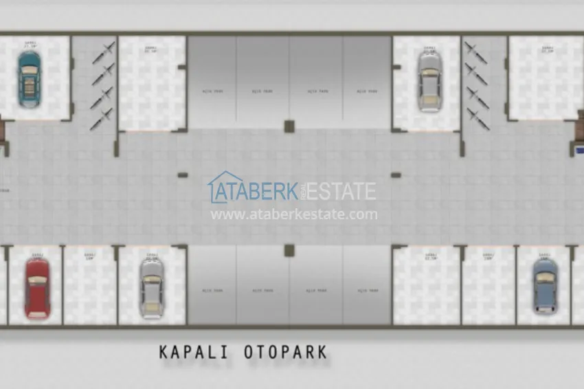 Приобрести Новые квартиры от застройщика в комплексе класса люкс в районе Каргыджак 6 