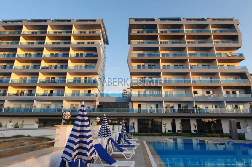 Пентхаус-дуплекс в Махмутларе с чистовой отделкой видом на горы и море  5 