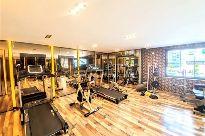 Квартира в Махмутларе две спальни стильный интерьер 19 