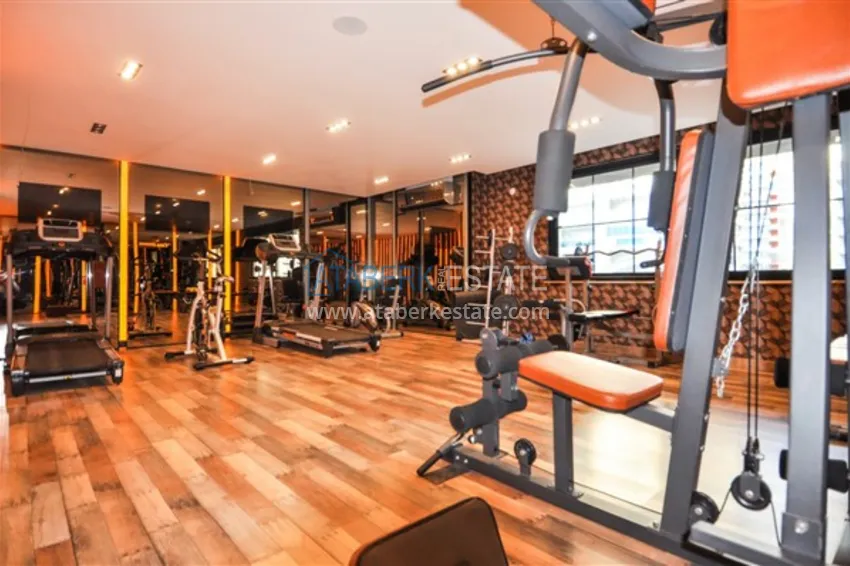 Квартира в Махмутларе две спальни стильный интерьер 20 