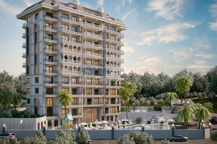 Квартиры в Авсалларе с видом на море по ценам от застройщика 12