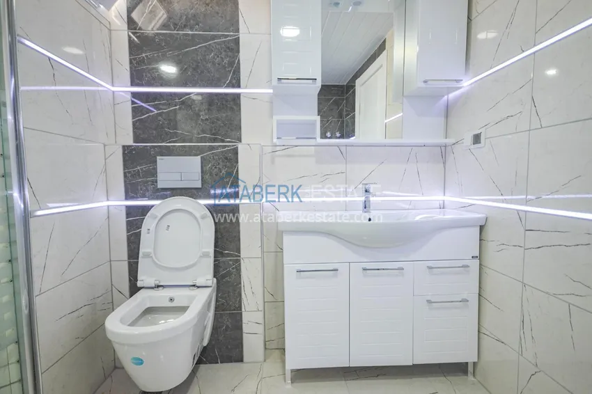 Приобрести Квартира в Махмутларе после ремонта в комплексе городского типа с бассейном 15 