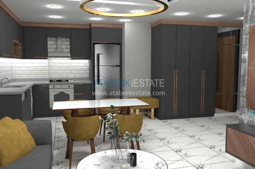 Приобрести Квартиры в центре Алании у пляжа Клеопатры 9 