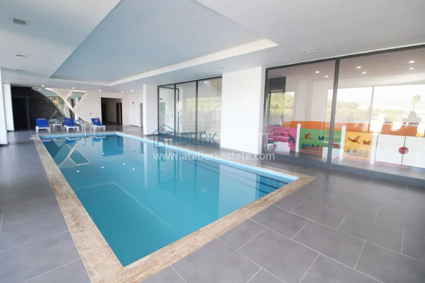 Пентхаус-дуплекс в Махмутларе с чистовой отделкой видом на горы и море  29 