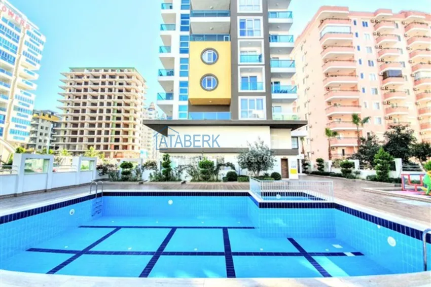 Квартира в Махмутларе две спальни стильный интерьер 5 