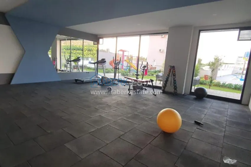 Пентхаус-дуплекс в Махмутларе с чистовой отделкой видом на горы и море  33 