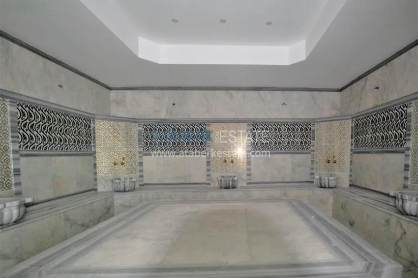 Пентхаус-дуплекс в Махмутларе с чистовой отделкой видом на горы и море  37 