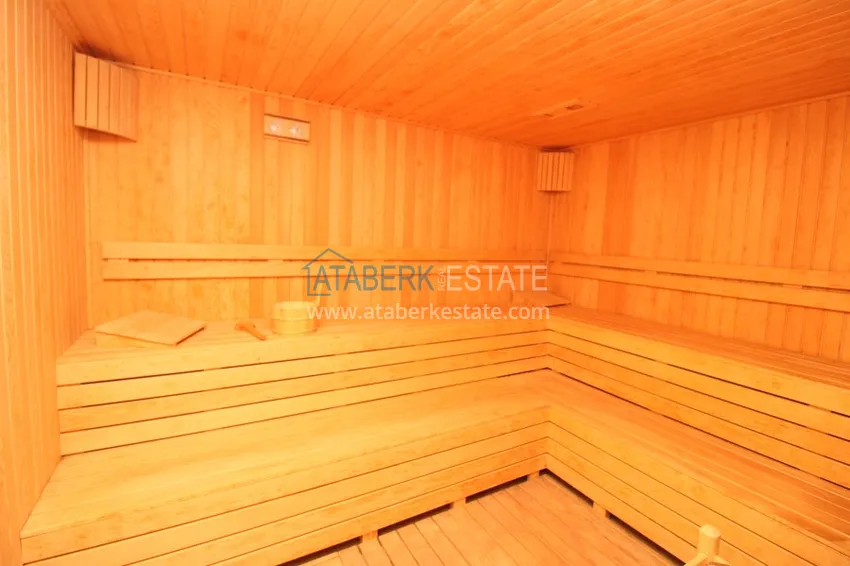 Пентхаус-дуплекс в Махмутларе с чистовой отделкой видом на горы и море  39 