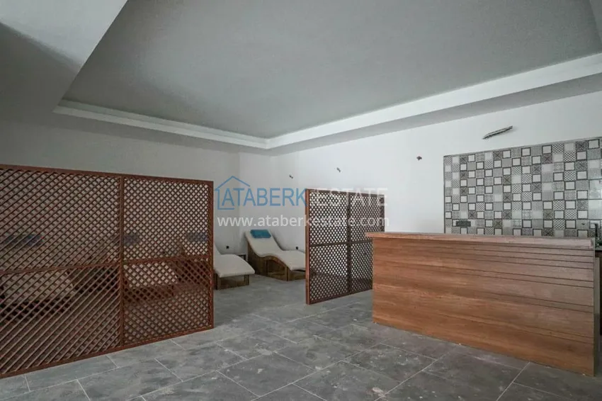 Пентхаус-дуплекс в Махмутларе с чистовой отделкой видом на горы и море  41 