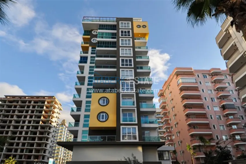 Квартира в Махмутларе две спальни стильный интерьер 6 