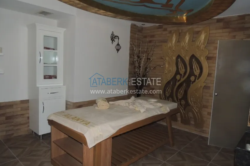 Квартира в Авсалларе в клубном комплексе с частным пляжем 29 