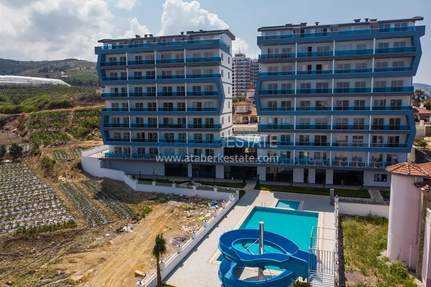 Пентхаус-дуплекс в Махмутларе с чистовой отделкой видом на горы и море  8 