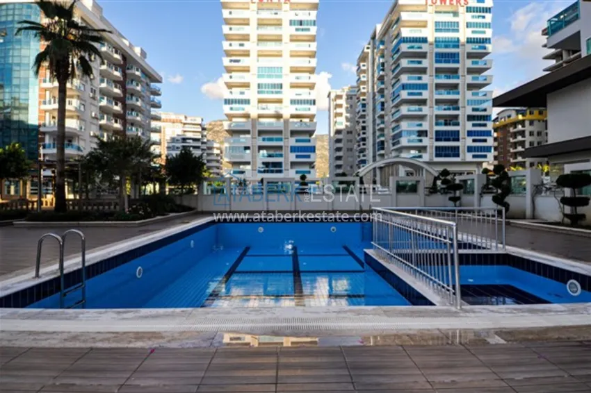 Квартира в Махмутларе две спальни стильный интерьер 7 