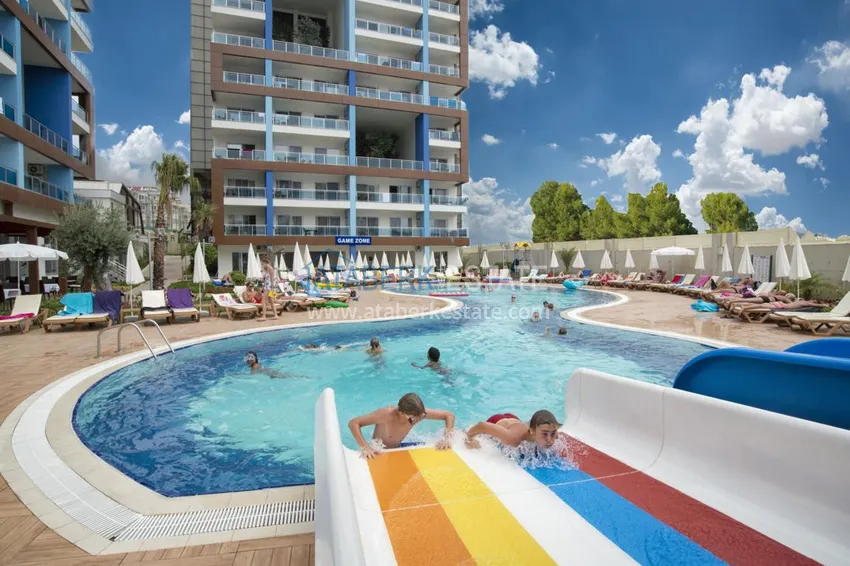 Квартиры в Джикджилли с мебелью в комплексе комфорт-класса 4 