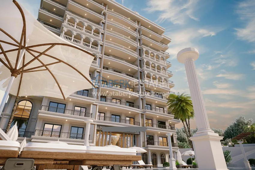 Квартиры в Авсалларе с видом на море по ценам от застройщика 6