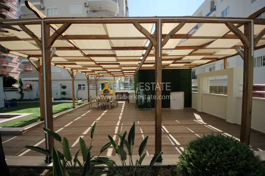 Квартира в Махмутларе две спальни стильный интерьер 12 