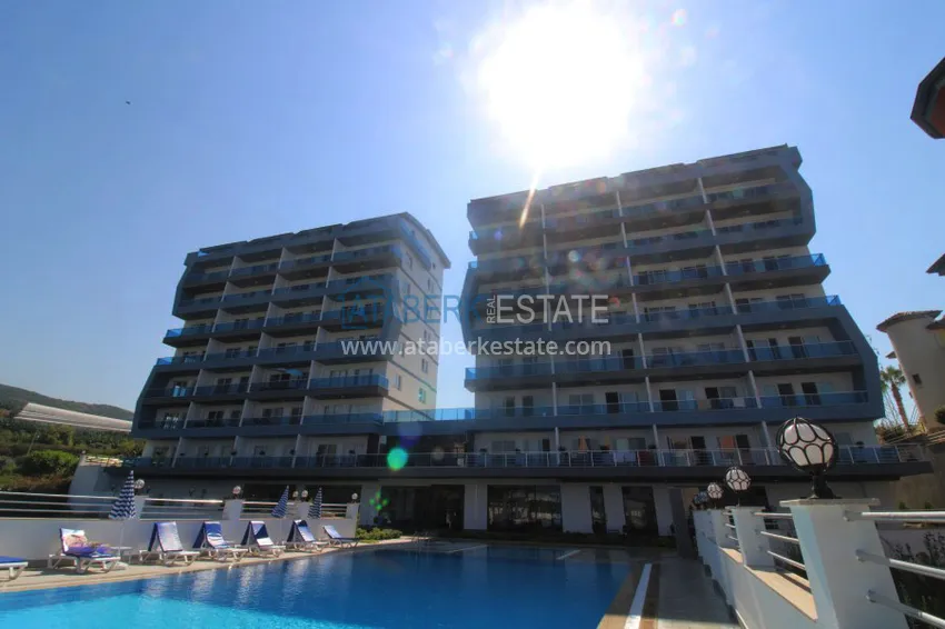 Пентхаус-дуплекс в Махмутларе с чистовой отделкой видом на горы и море  13 