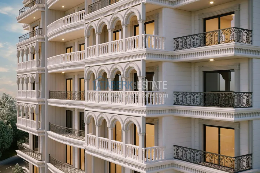 Квартиры в Авсалларе с видом на море по ценам от застройщика 10