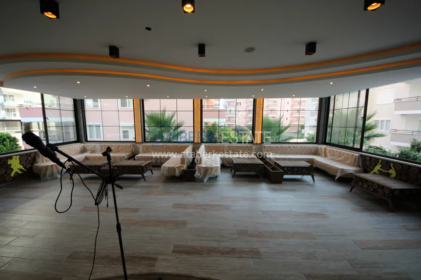 Квартира в Махмутларе две спальни стильный интерьер 15 