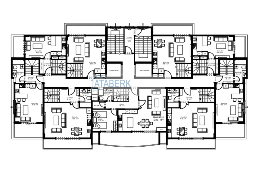 Приобрести Квартиры в Авсалларе с видом на море по ценам от застройщика 1