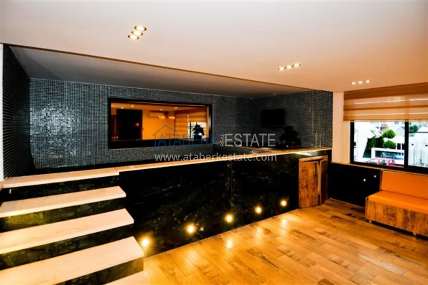 Квартира в Махмутларе две спальни стильный интерьер 16 