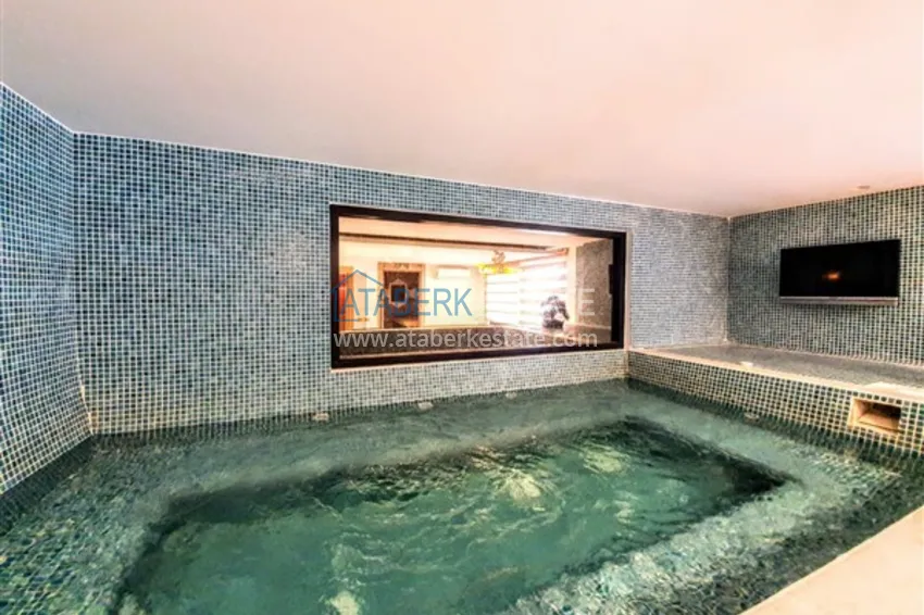 Квартира в Махмутларе две спальни стильный интерьер 17 