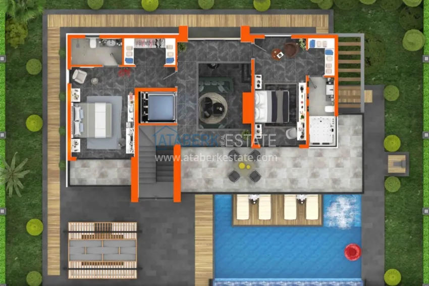 Приобрести Виллы в Каргыджаке - элитная недвижимость с гражданством и рассрочкой 35