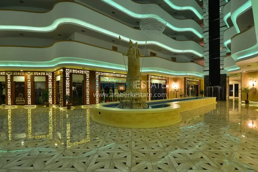 Дуплекс в Махмутларе меблированный с видовыми характеристиками  13 