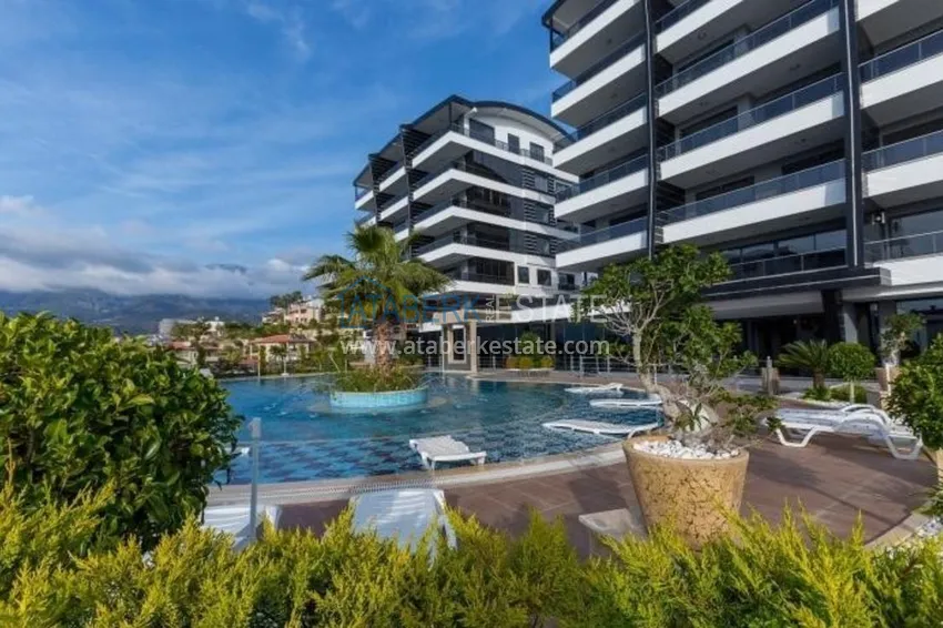 Квартира в Каргыджаке с мебелью видом на море в комплексе премиум-класса  3 