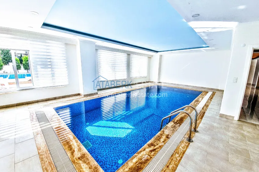 Квартира в Махмутларе меблированная, двухкомнатная с открытым видом 19