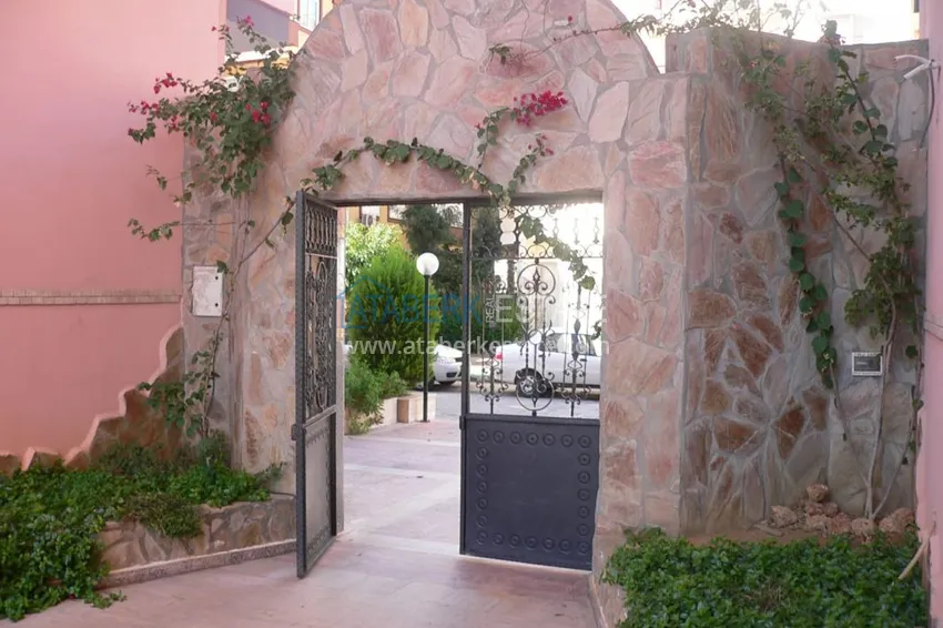 Квартира в Оба с видом на море в комплексе с бассейном 10 