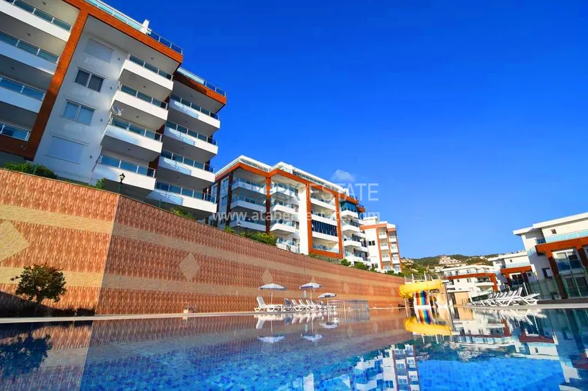 Квартира в Каргыджаке с индивидуальным дизайном в шикарной резиденции 10 