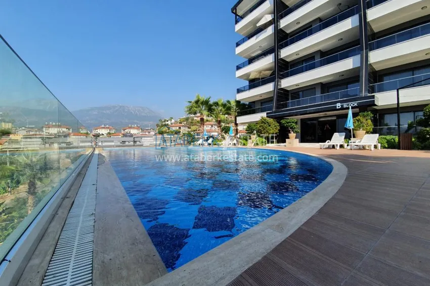 Квартира в Каргыджаке с мебелью видом на море в комплексе премиум-класса  12 