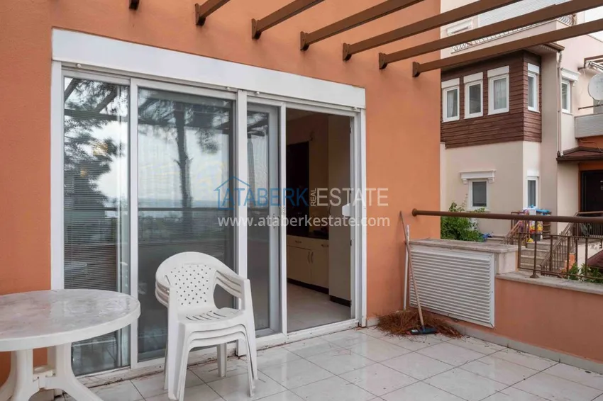 Приобрести Квартира в Авсалларе с мебелью видом на море в таунхаусе 9 