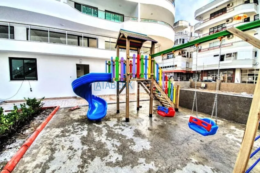 Квартира в Махмутларе с чистовой отделкой и видом на море в молодом комплексе  16 