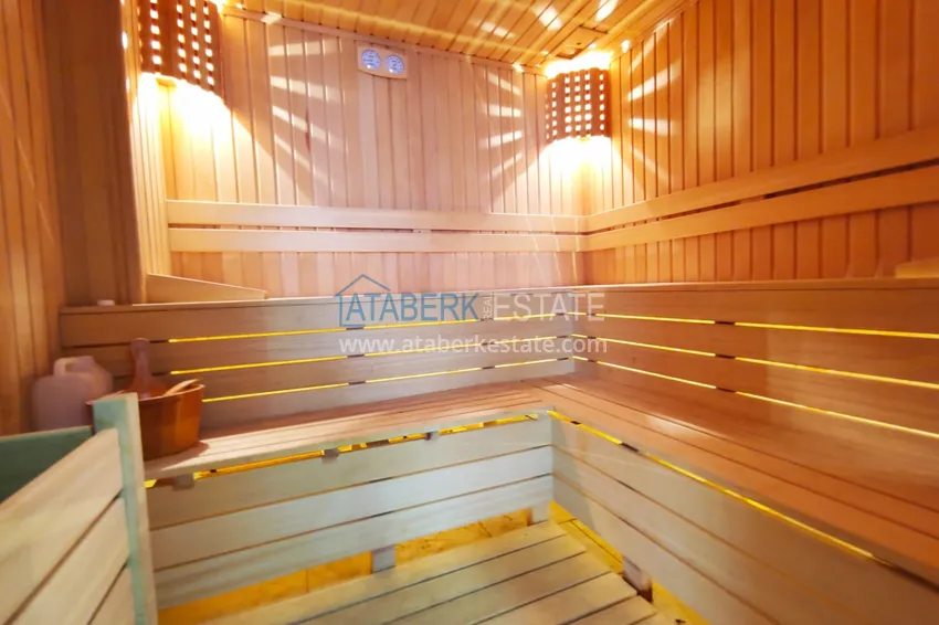 Квартира в Махмутларе меблированная, двухкомнатная с открытым видом 21