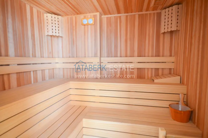 Квартира в Махмутларе новая с отдельной кухней открытым видом на море  13 