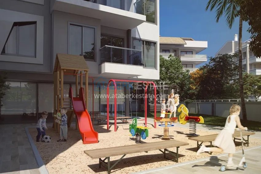 Квартира в центре Алании в строящемся комплексе 11 