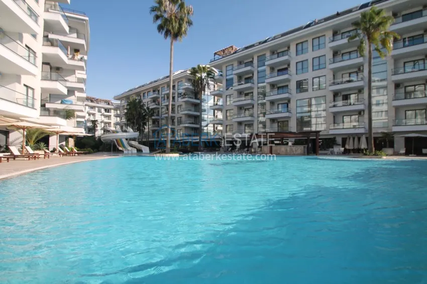 Квартира в Кестеле с мебелью и частичным видом на море в комфортабельном комплексе 11 