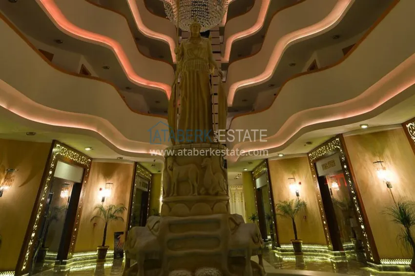 Дуплекс в Махмутларе меблированный с видовыми характеристиками  14 