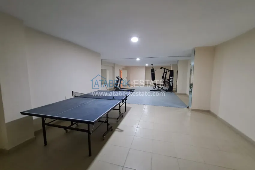 Квартира в Махмутларе со стильным интерьером в жилом комплексе 12 