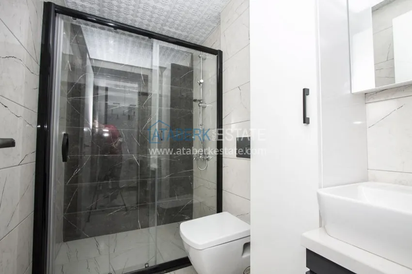 Приобрести Квартиры в центре Алании двухкомнатные с чистовой отделкой в новом комплексе  12 